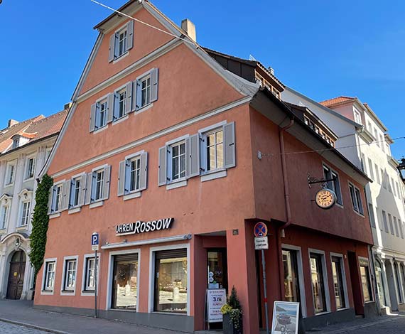 Juwelier Rossow - Ladengeschäft in Ansbach