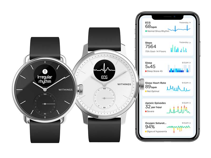 Withings Smartwatches mit Smartphone